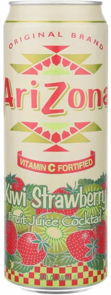 AriZona All Natural Kiwi & Strawberry Fruit Juice Cocktail Can (23 fl oz)