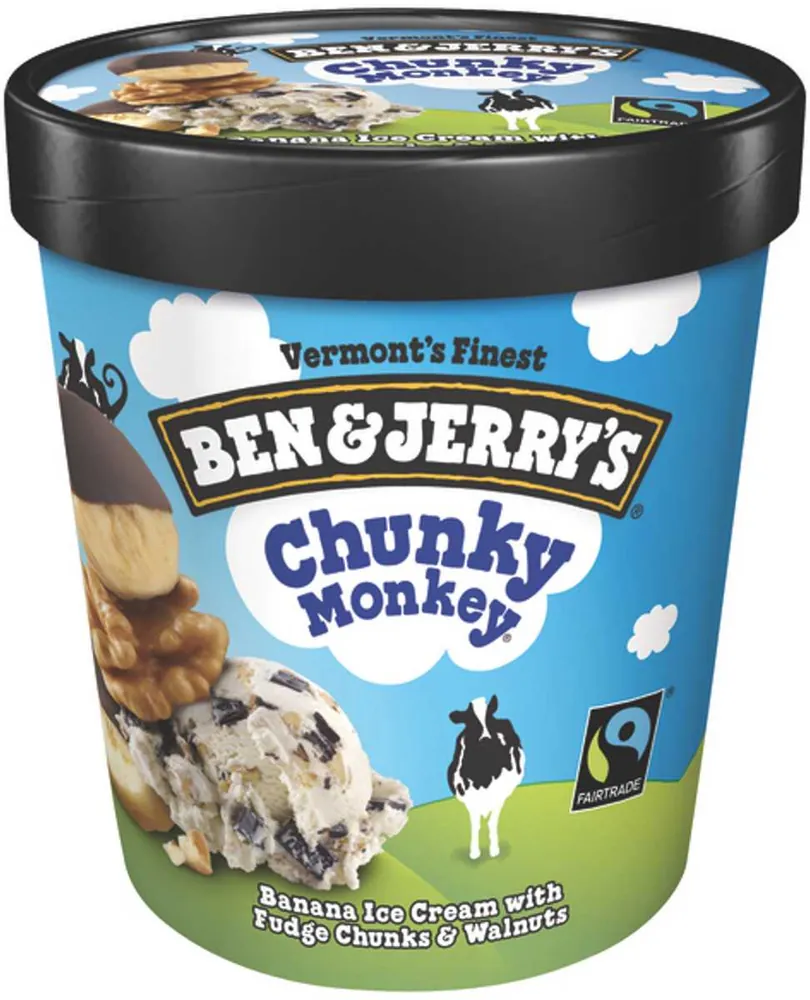 Ben & Jerry's Chunky Monkey Banana Ice Cream (1 pt)