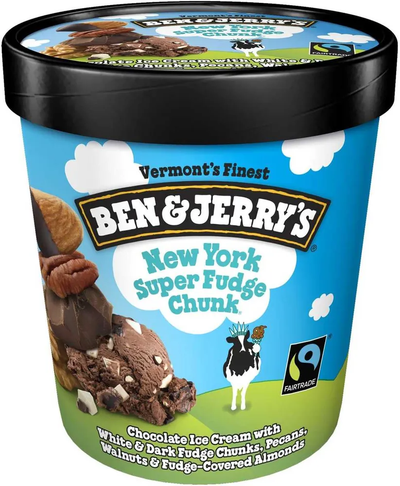 Ben & Jerry's New York Super Fudge Chunk Ice Cream (1 pt)