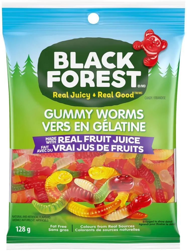 Black Forest Gummy Worms Bag (128 g)