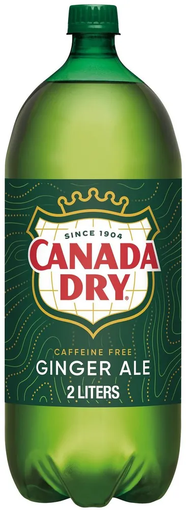 Canada Dry Caffeine Free Ginger Ale Soda Bottle (2 L)