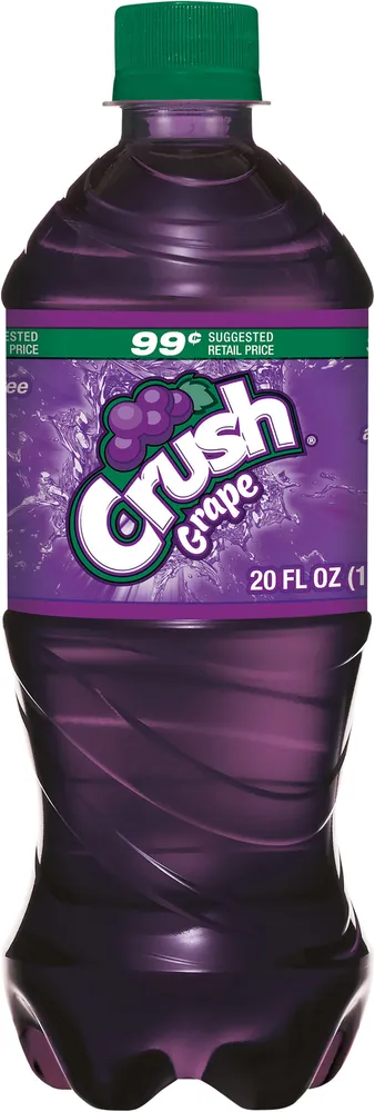 Crush Grape Soda Bottle (20 fl oz)