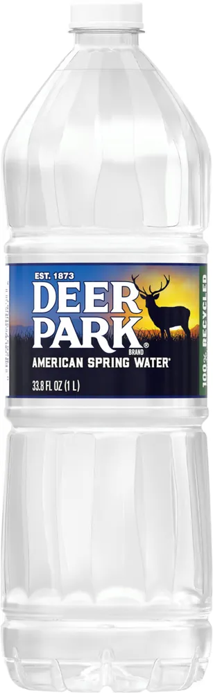 Deer Park 100% Natural Spring Water Plastic Bottle (33.8 fl oz)
