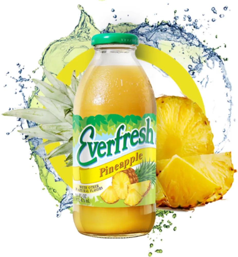 Everfresh Juice Pineapple Juice Bottle (12 oz)