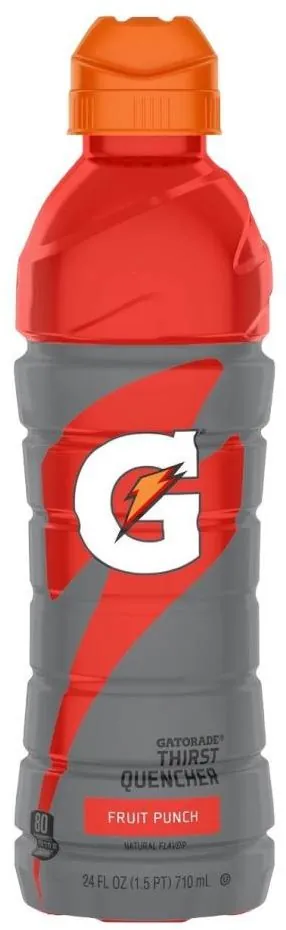 Gatorade Thirst Quencher Fruit Punch Sports Drink Bottle (24 fl oz)