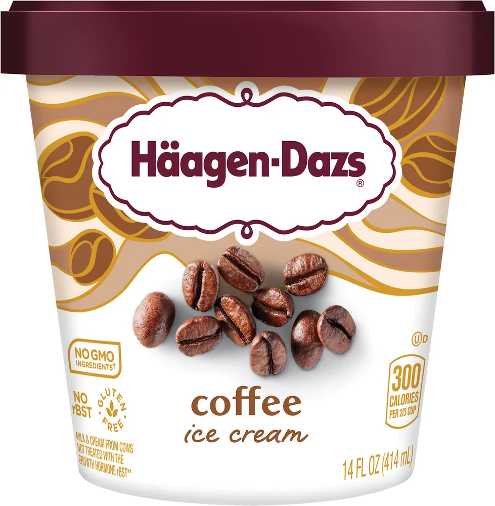 Haagen-Dazs Coffee Ice Cream (14 fl oz)