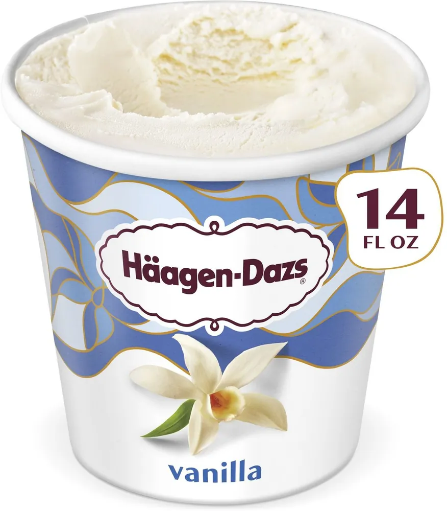 Haagen-Dazs Vanilla Ice Cream (14 fl oz)