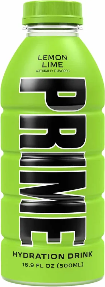 Prime Hydration Lemon Lime Drink Plastic Bottle (16.9 fl oz)