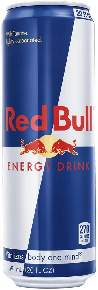 Red Bull 189 mg Caffeine Energy Drink Can (20 fl oz)