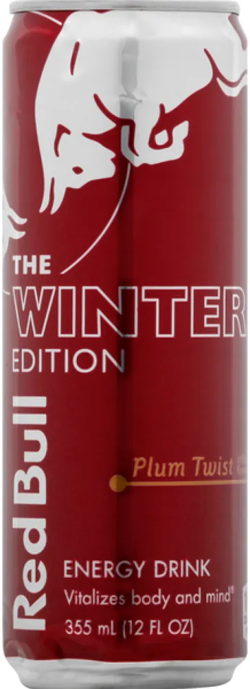 Red Bull Plum Twist The Winter Edition Energy Drink Can (12 fl oz)
