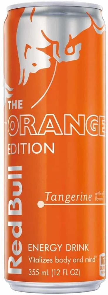 Red Bull Tangerine The Orange Edition Energy Drink Can (12 fl oz)