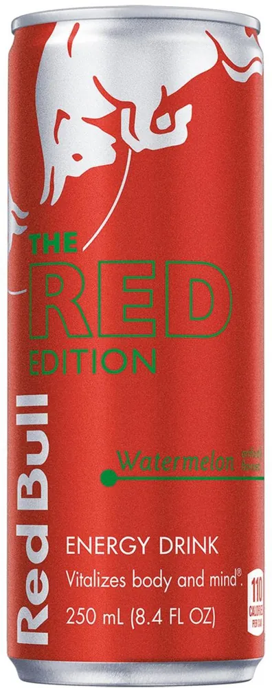 Red Bull The Red Edition Watermelon Energy Drink Can (8.4 fl oz)
