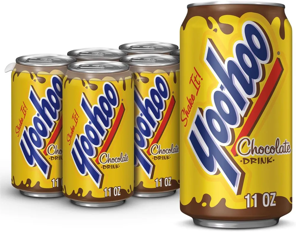 Yoo-Hoo Chocolate Drink Cans (11 fl oz x 6 ct)